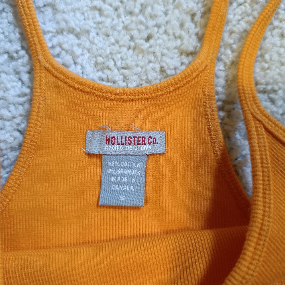 Hollister Bright Orange Tank